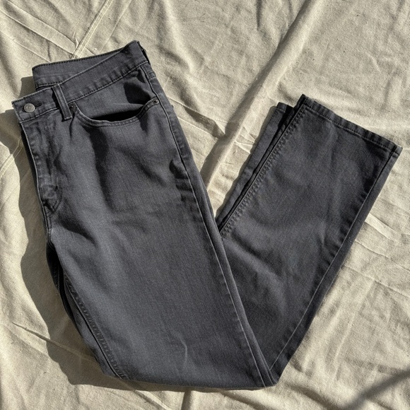 Levi 541 Athletic Taper Gray Jeans Size 34 x 34 - Picture 1 of 10